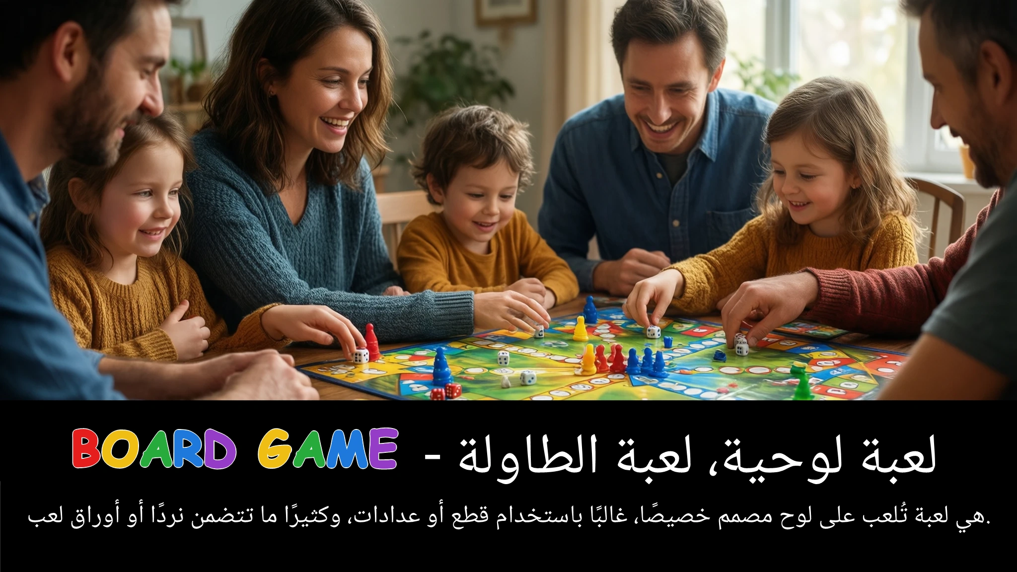 Arabic Illustration for board game